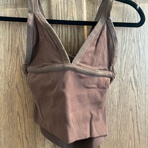 Brown Women's Tank